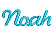 Schriftart Noah